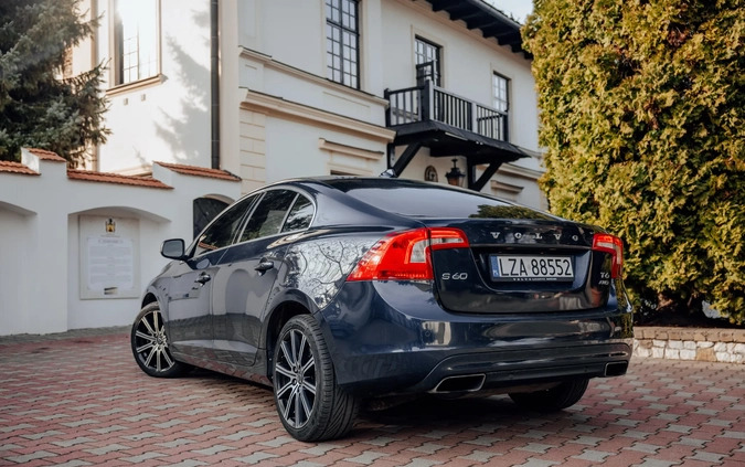 Volvo S60 cena 61300 przebieg: 181307, rok produkcji 2014 z Lublin małe 596